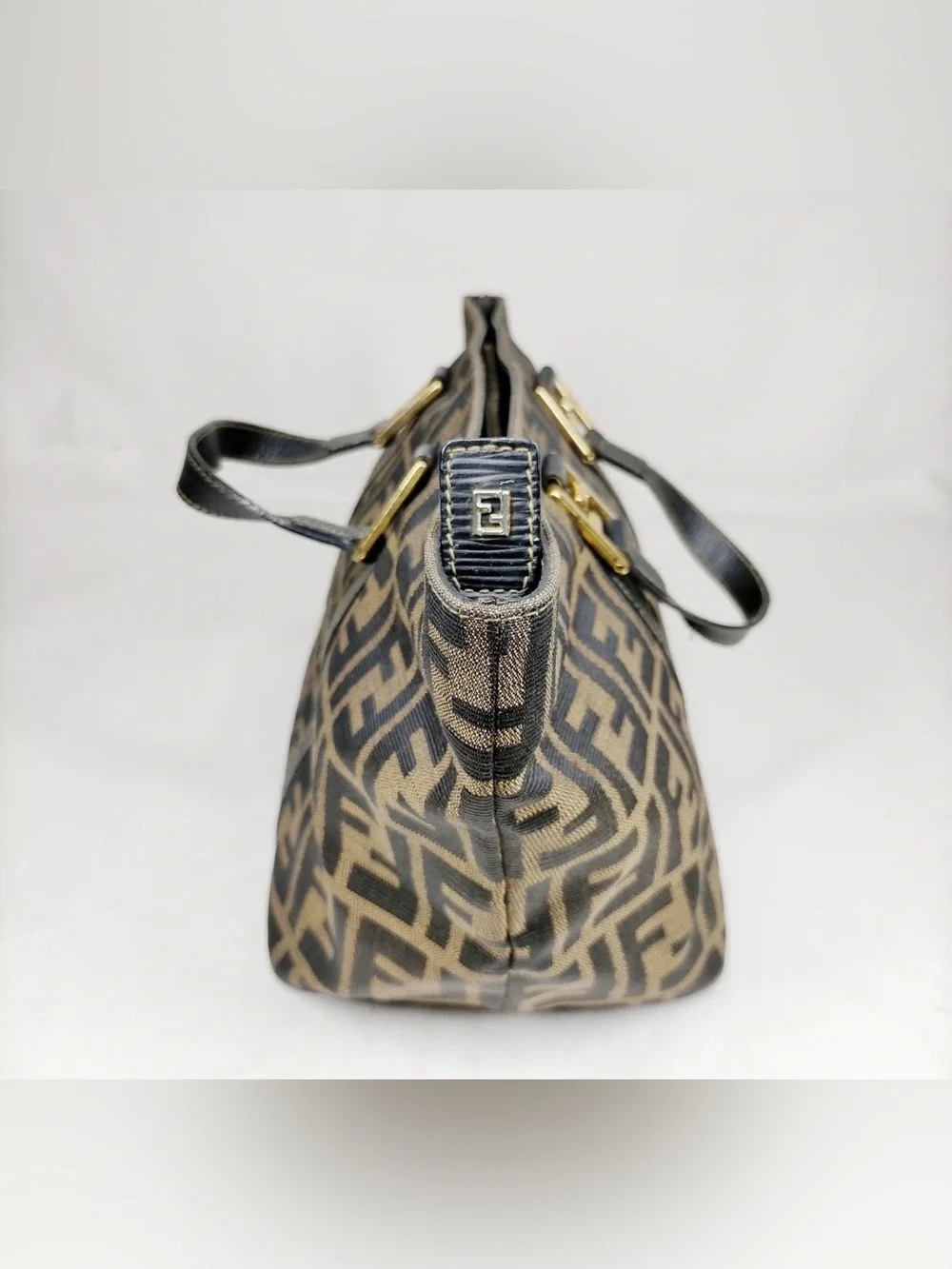 Authentic Vintage Fendi Zucca FF Canvas Tote 🤎 W COA